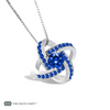 Celtic Knot™ 18K Sapphire Pendant