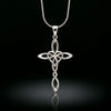 Celtic Heart™ Pendant — 18K White Gold Necklace