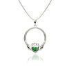 Classic Claddagh™ 18K White Gold Pendant