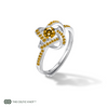 Celtic Knot™ 18K Citrine Ring
