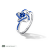 Celtic Knot™ 18K Sapphire Ring