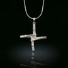 St. Brigid's Cross™ Pendant — 18K White Gold Necklace